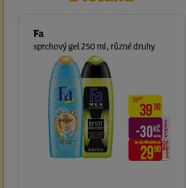 Fa sprchový gel 250 ml, různé druhy