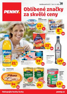 aktuální leták Penny Market 23.7.2020-4.8.2020