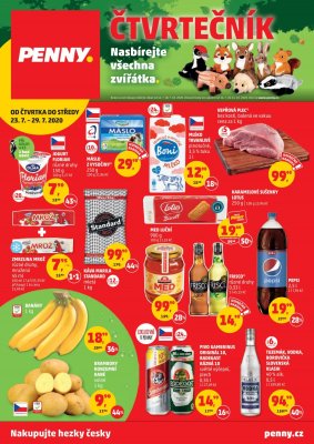 aktuální leták Penny Market 23.7.2020-29.7.2020
