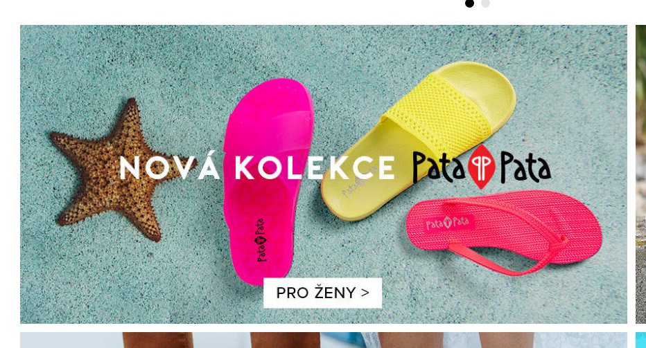 Dámské pantofle a žabky Pata Pata