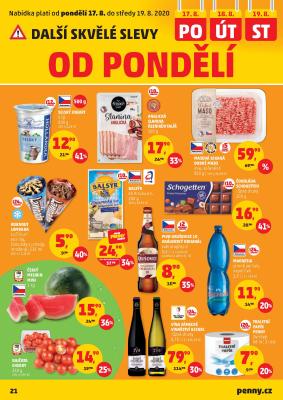 aktuální leták Penny Market 13.8.2020-19.8.2020