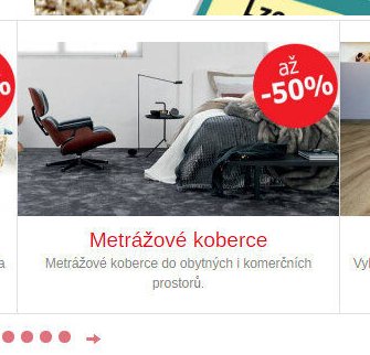Metrážové koberce