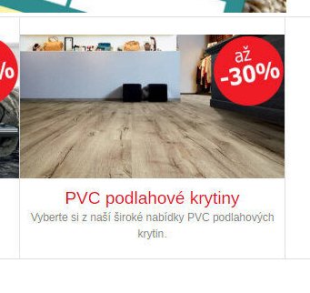 PVC podlahové krytiny