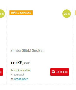 Simba Glibbi SnoBall