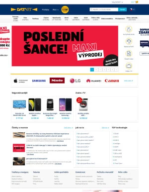 aktuální leták Datart 19.8.2020-25.8.2020