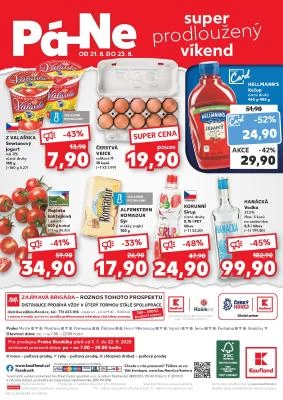 aktuální leták Kaufland 21.8.2020-23.8.2020