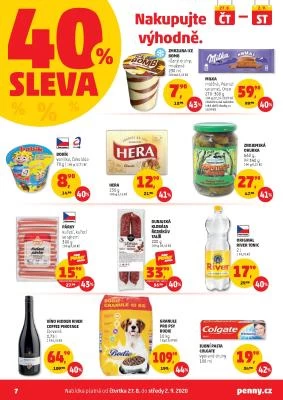 aktuální leták Penny Market 27.8.2020-2.9.2020