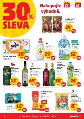 aktuální leták Penny Market 27.8.2020-2.9.2020