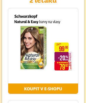 Schwarzkopf Natural & Easy barvy na vlasy