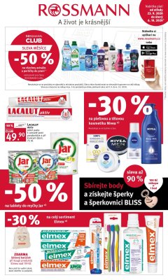 aktuální leták ROSSMANN drogerie 23.9.2020-6.10.2020