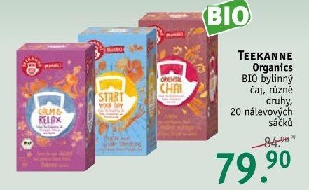 TEEKANNE Organics BIO bylinný čaj