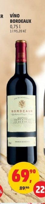 Víno Bordeaux