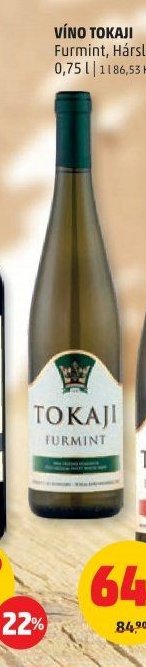Víno Tokaji Furmint