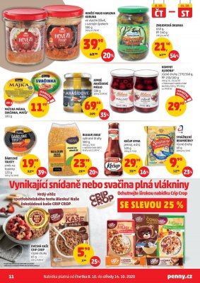 aktuální leták Penny Market 8.10.2020-14.10.2020