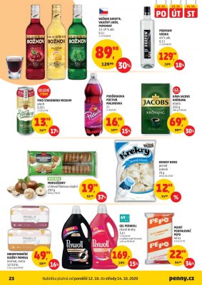aktuální leták Penny Market 8.10.2020-14.10.2020