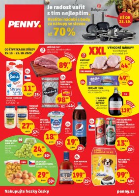 aktuální leták Penny Market 15.10.2020-21.10.2020