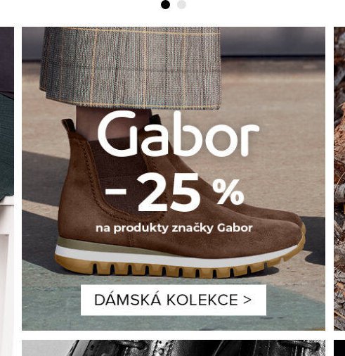 Gabor -25 % na produkty značky Gabor