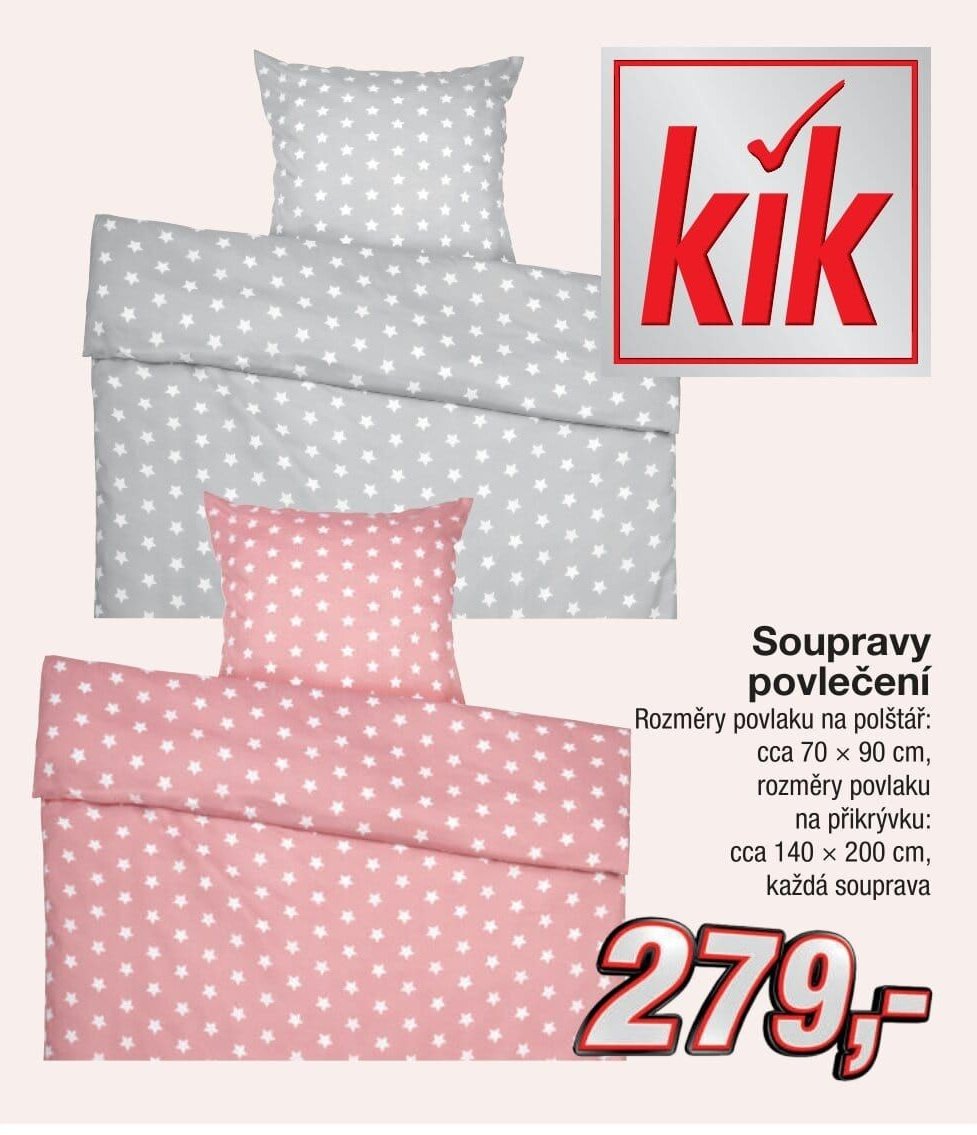 Soupravy povlečení