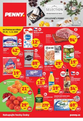 aktuální leták Penny Market 29.10.2020-4.11.2020