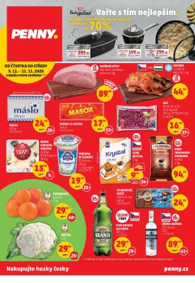 aktuální leták Penny Market 5.11.2020-11.11.2020