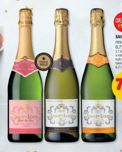 SAINT LOUIS rosé, brut, demi