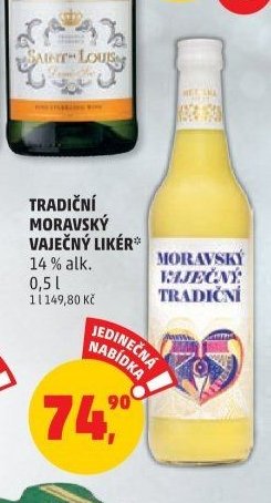 TRADIČNÍ MORAVSKÝ VAJEČNÝ LIKÉR