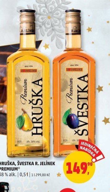 Hruška, švestka R. Jelínek Premium