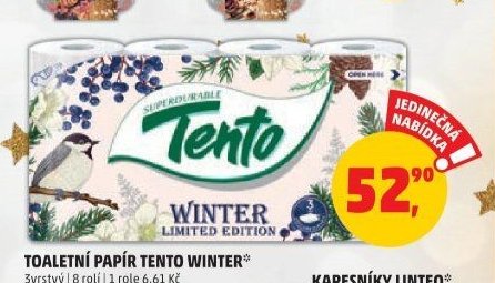 Toaletní papír Tento Winter