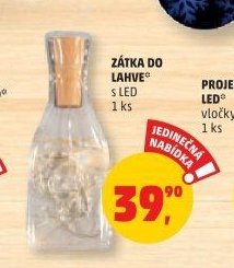Zátka do lahve s LED