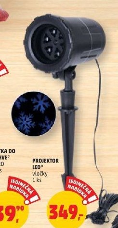 Projektor LED vločky