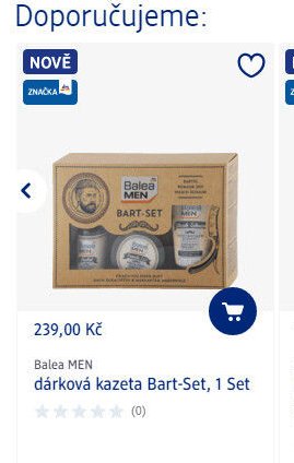 Balea MEN dárková kazeta Bart-Set, 1 Set
