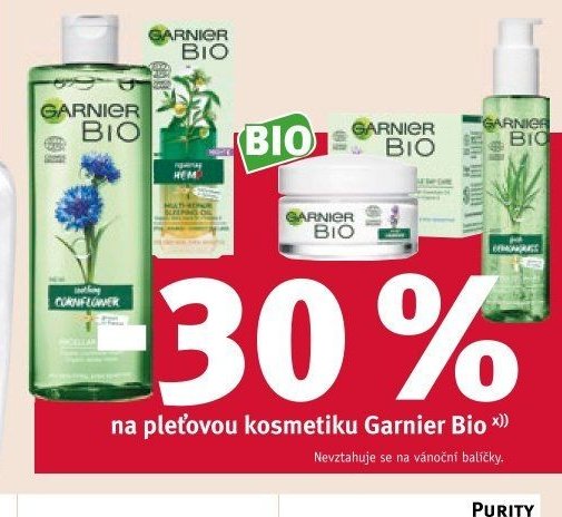 Garnier Bio pleťová kosmetika