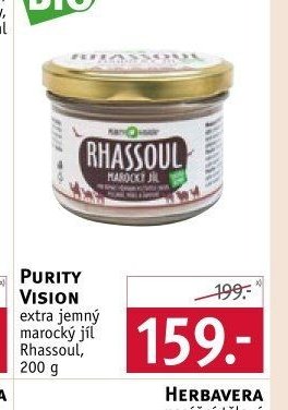 Purity Vision extra jemný marocký jíl