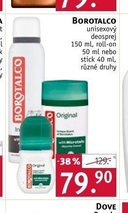 Borotalco unisexový deosprej