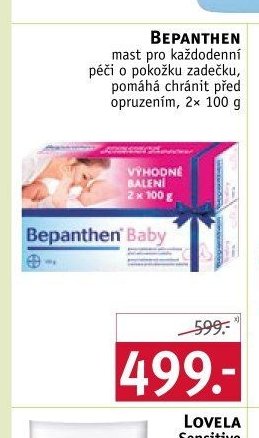 Bepanthen Baby 2x 100 g