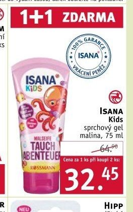 Isana Kids sprchový gel