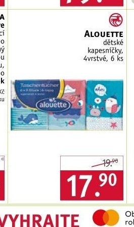 Alouette dětské kapesníčky