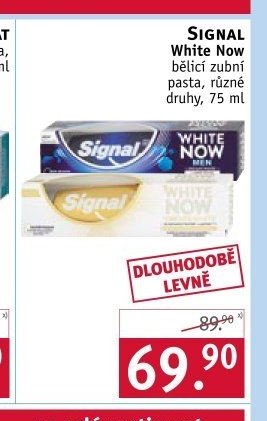Signal White Now zubní pasta