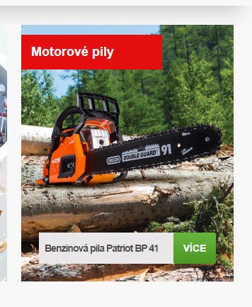 Benzinová pila Patriot BP 41