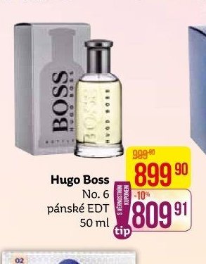Hugo Boss No. 6 pánské EDT 50 ml