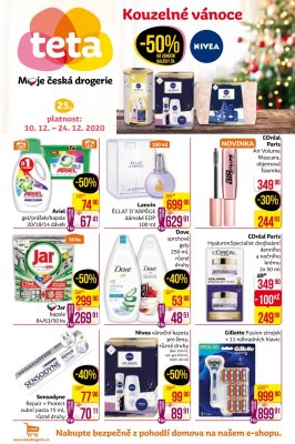 aktuální leták Teta drogerie 10.12.2020-24.12.2020