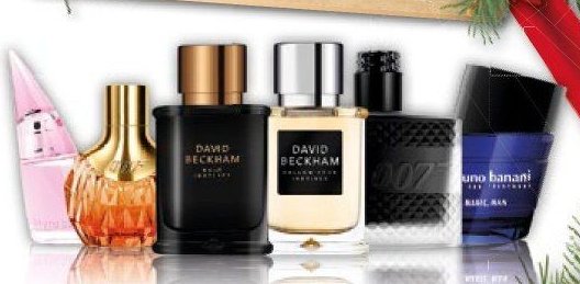 Parfémované a toaletní vody David Beckham, Bruno Banani a James Bond
