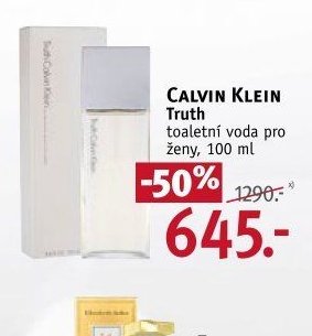 CALVIN KLEIN Truth toaletní voda pro ženy, 100 ml