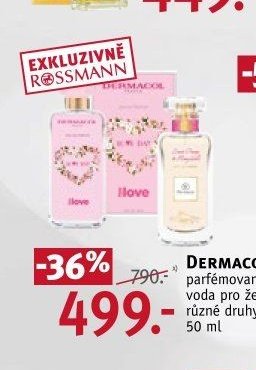 DERMACOL parfémovaná voda pro ženy, různé druhy, 50 ml