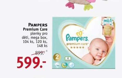 Pampers Premium Care plenky pro děti