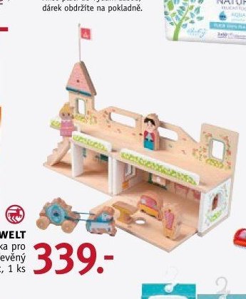 IDEENWELT hračka pro holky: dřevěný zámek