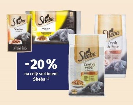 Sheba sortiment