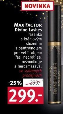 MAX FACTOR Divine Lashes řasenka