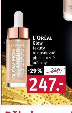 L'ORÉAL Glow tekutý rozjasňovač pleti