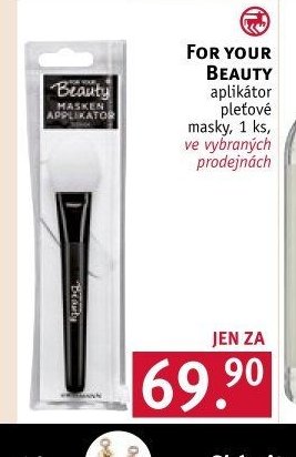 FOR YOUR BEAUTY aplikátor pleťové masky